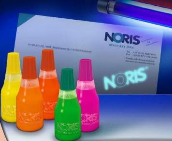 Штемпельная краска NORIS 117UV NEON 25мл.