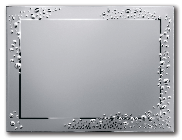 Placă metalică argintie 743s