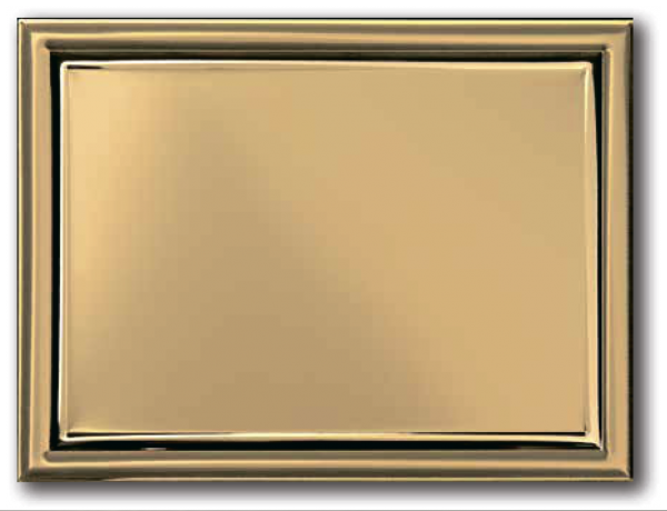 Placă metalică aur 818/1 G